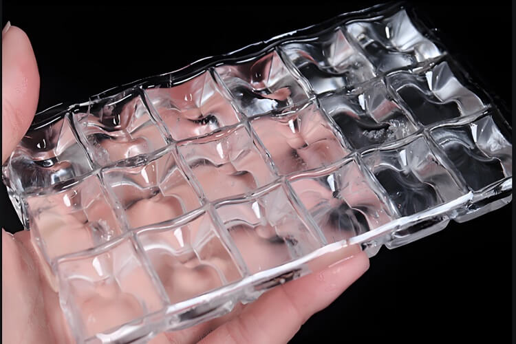 crystal ice picture مكعب ثلج