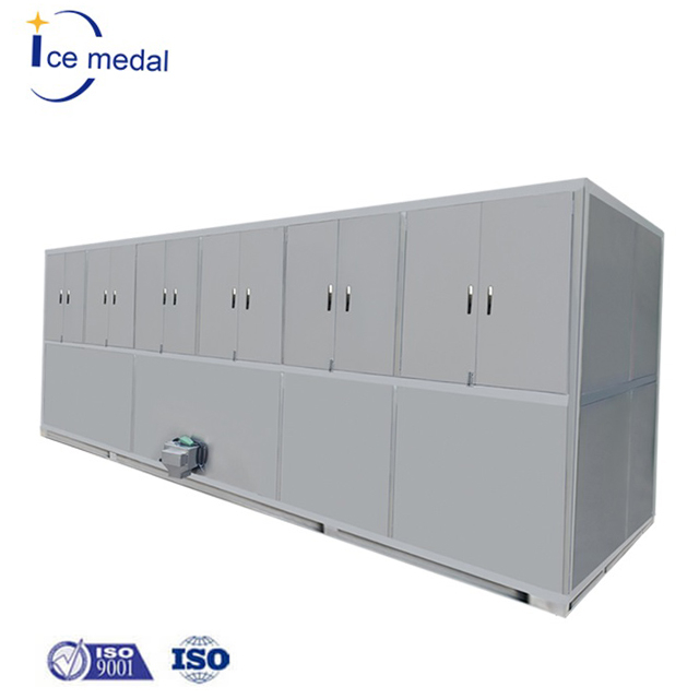 Icemedal IMC15 15 طن يوميًا آلة صنع مكعبات الثلج الصناعية ذات السعة الكبيرة 