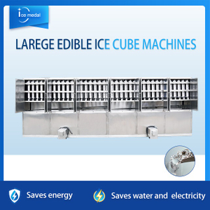  Icemedal IMC20 20 طن يوميًا بسعر المصنع آلة تصنيع مكعبات الثلج لمصنع الثلج