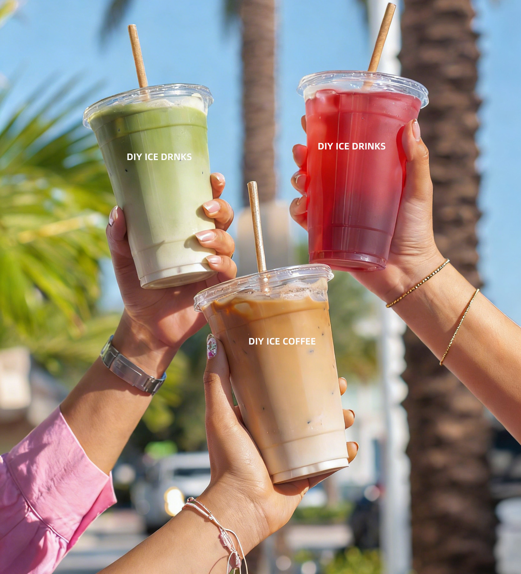 كوب ثلج للمشروبات الباردة