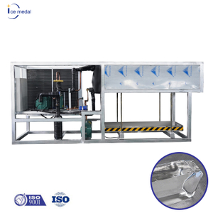 Icemedal 3 طن يوميًا آلة تصنيع الثلج Blcok للتبريد المباشر آلة تصنيع الثلج للبيع