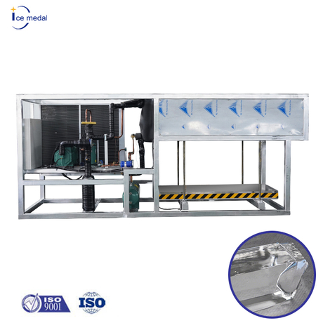Icemedal 3 طن يوميًا آلة تصنيع الثلج Blcok للتبريد المباشر آلة تصنيع الثلج للبيع