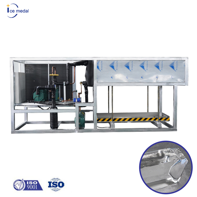 Icemedal 3 طن يوميًا آلة تصنيع الثلج Blcok للتبريد المباشر آلة تصنيع الثلج للبيع