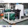 Icemedal Industrial 15 Tons يوميًا آلة الثلج Flake مع ضاغط العلامة التجارية