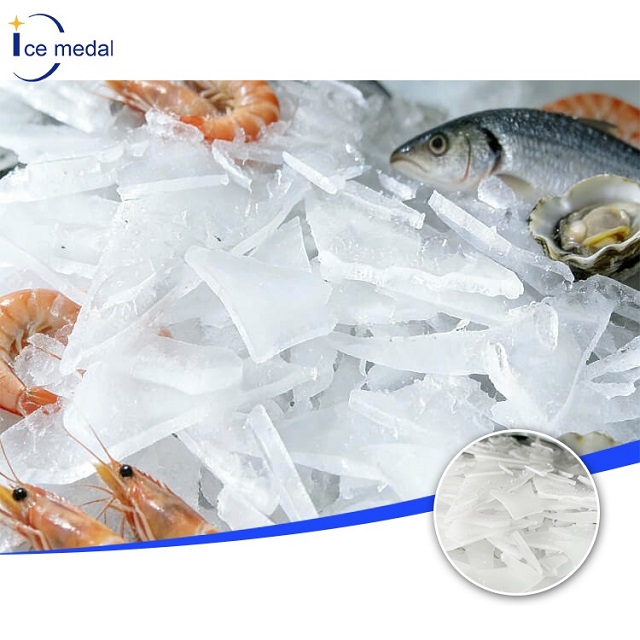 ICEMEDAL IMF5 5 أطنان يوميًا آلة الثلج FLAKE للسوبر ماركت