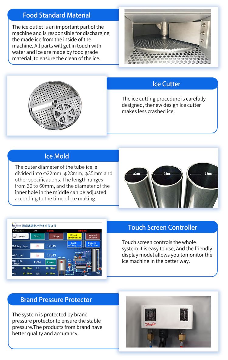 قطع الثلج ونظام التحكم الذكي PLC